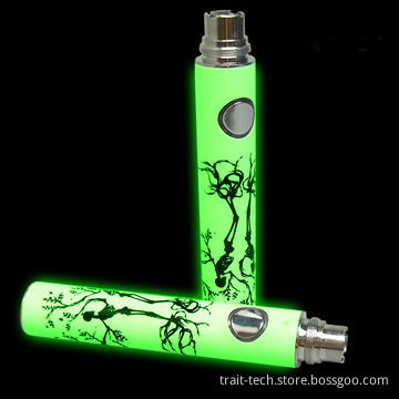 2014 Good Sale Noctilucent Battery for eGo Evod Electronic Cigarette Type